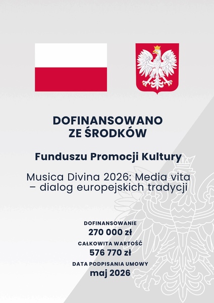 Plakat informacyjny MKiDN